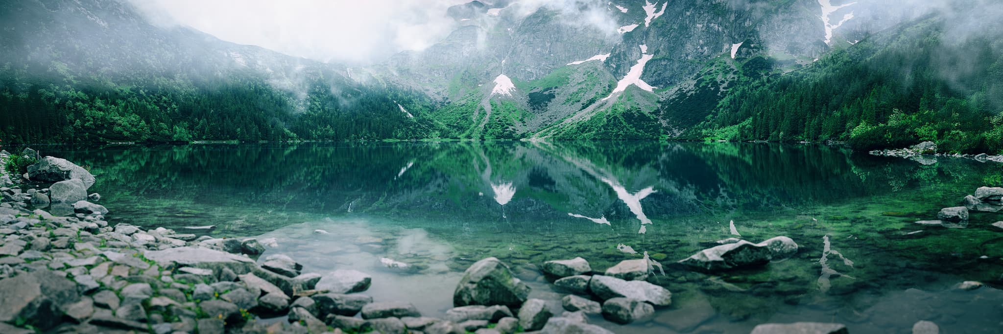 Morskie oko. Polijas Tatri