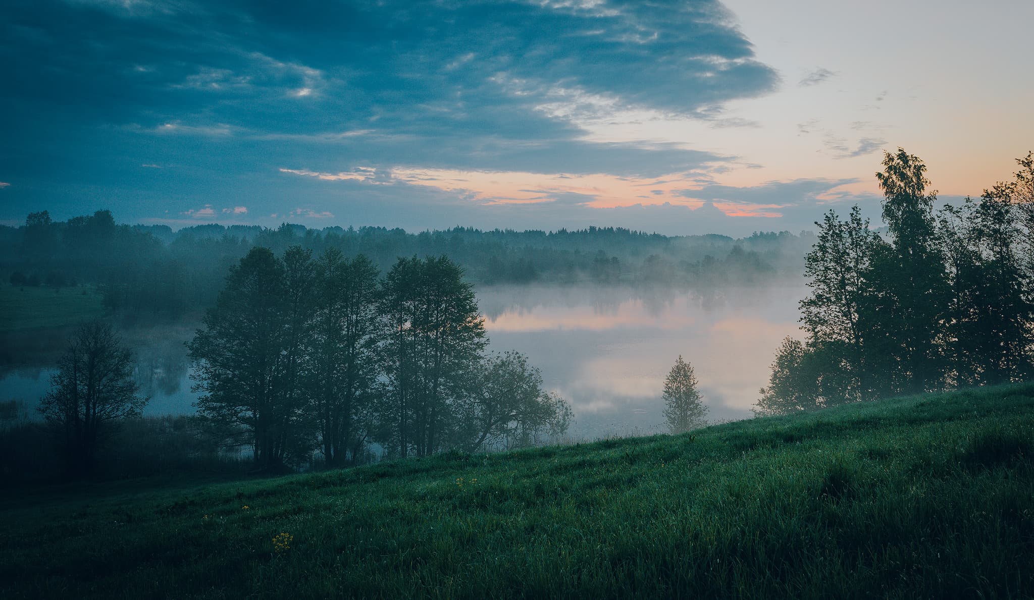 Pakalnu ezers. Rundēni, Ludzas novads