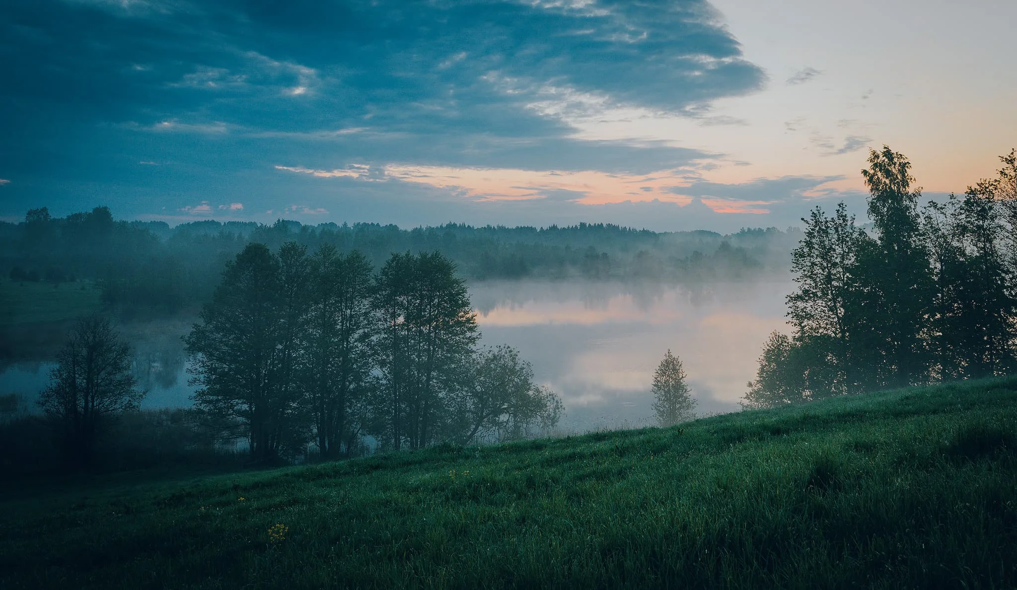 Pakalnu ezers. Rundēni, Ludzas novads