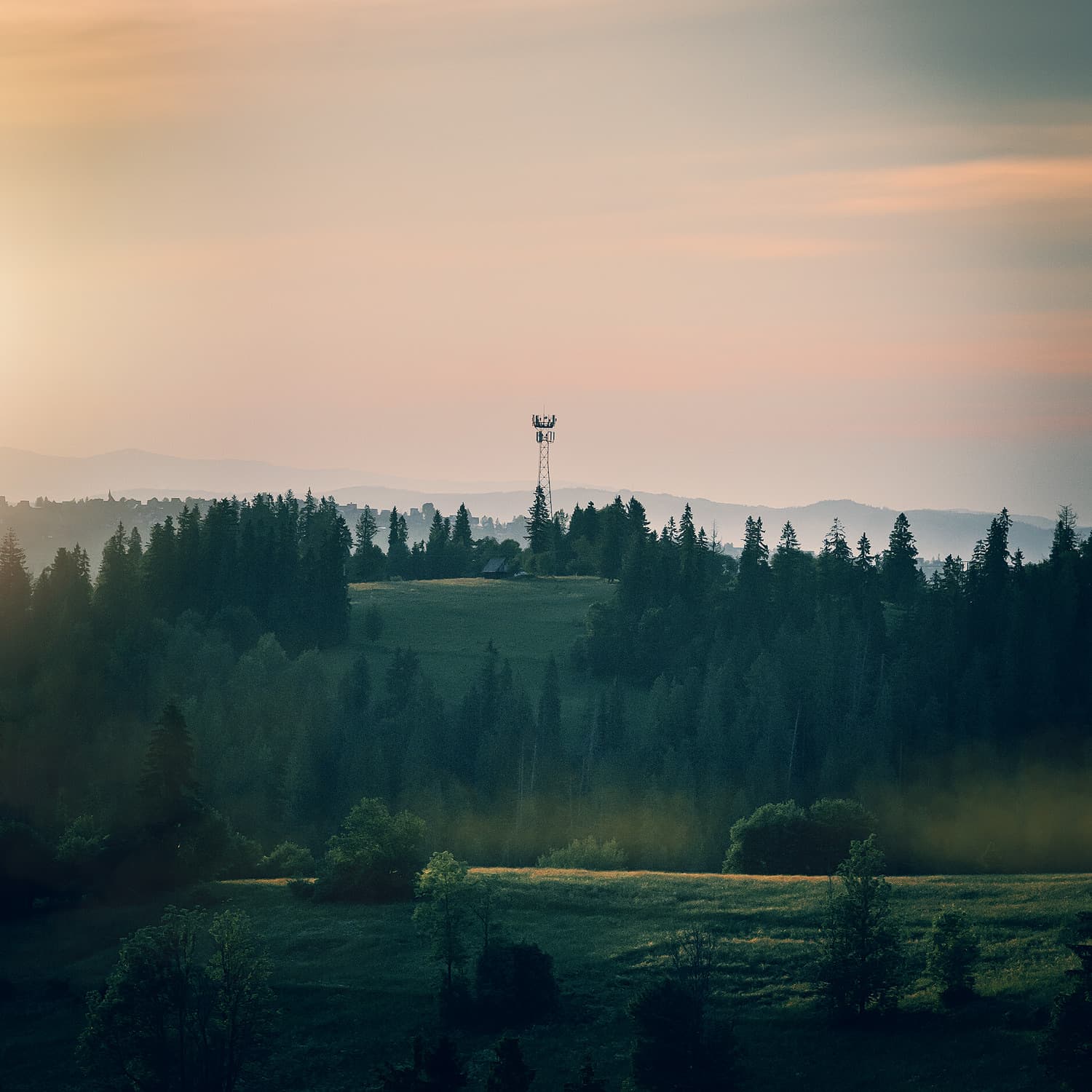 Tatru saulriets. Zakopane, Polija