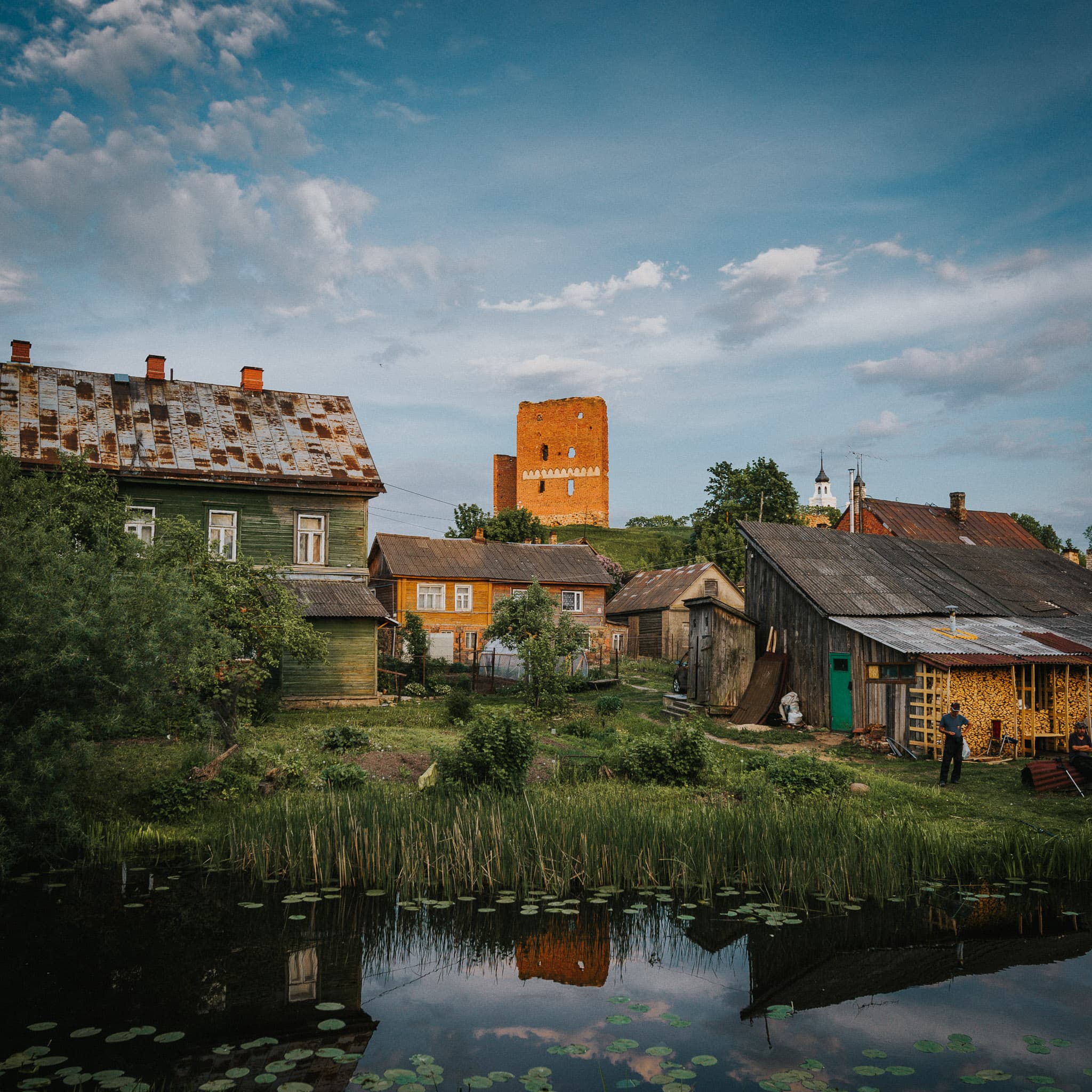 Ludza castle ruins