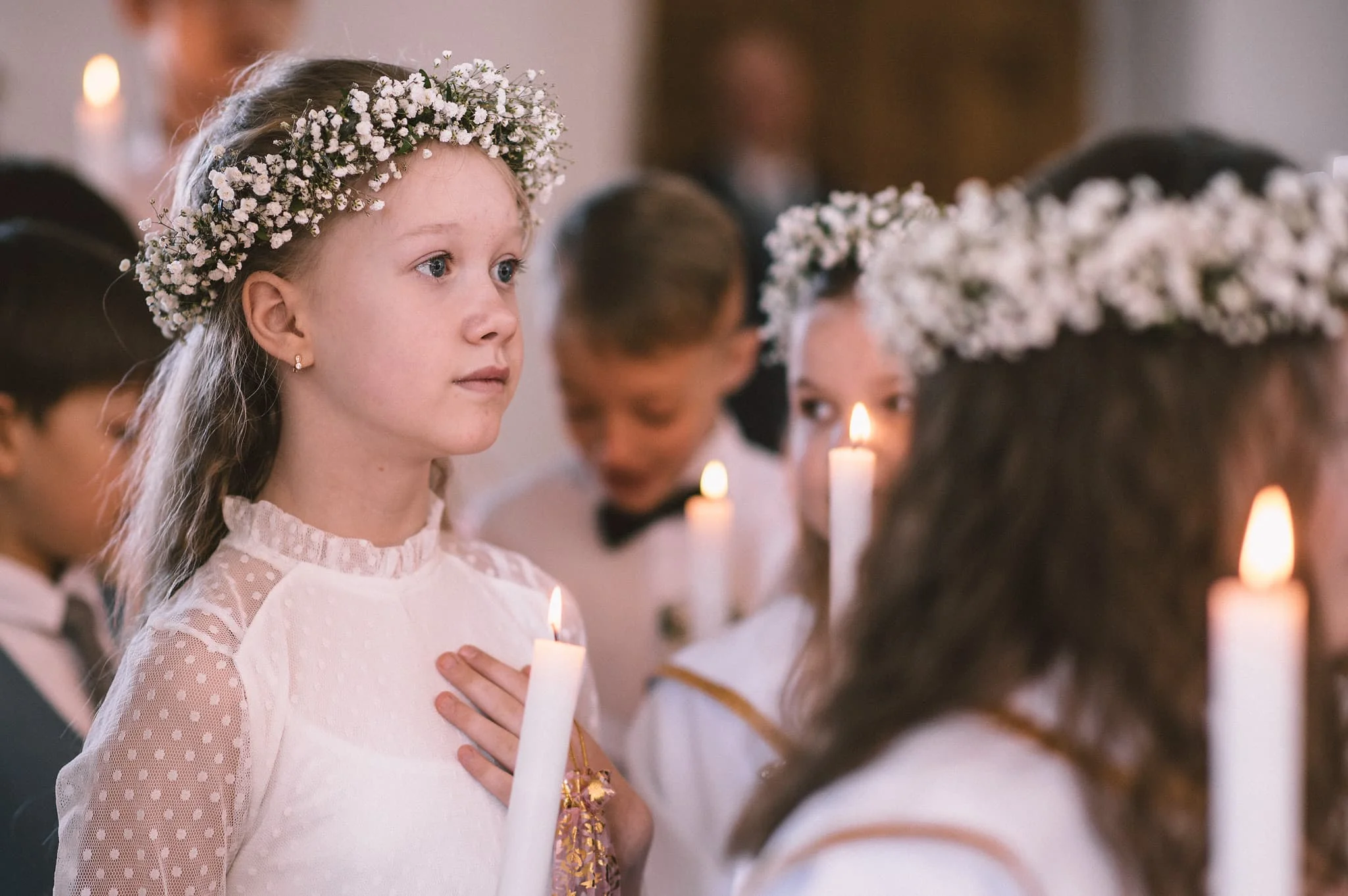Mirklis no Pirmās Svētās Komūnijas Ludzas Jaunavas Marijas Debesīs uzņemšanas Romas katoļu baznīcā